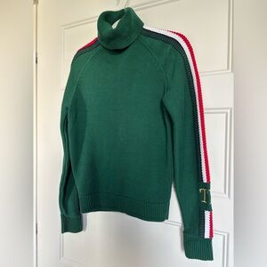 Vintage Men’s Tommy Hilfiger Emerald Knit Turtleneck Sweater